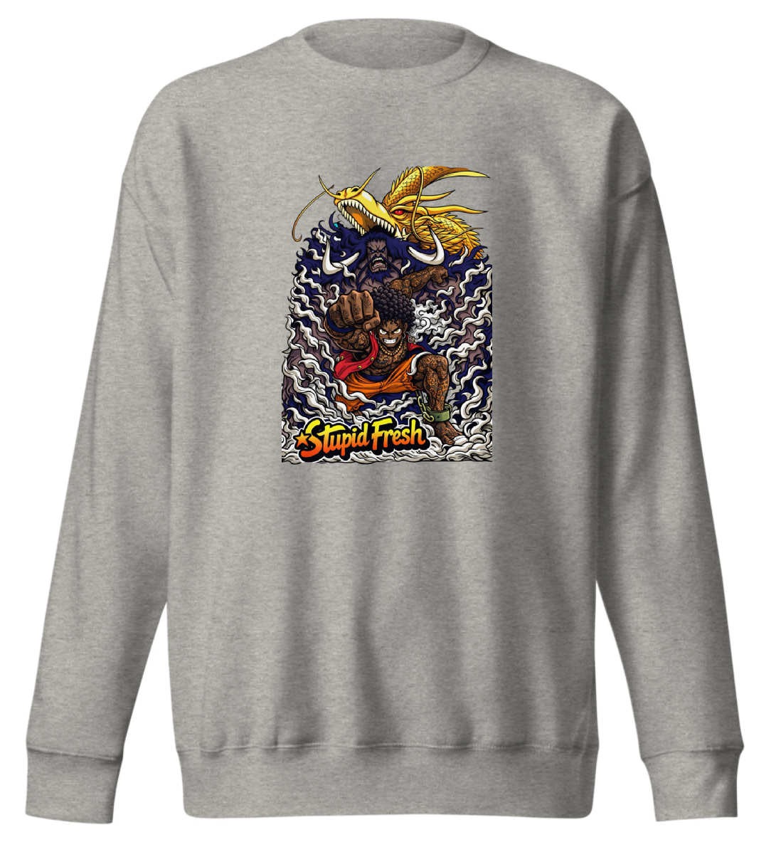 Stupid Fresh Crewneck Sweat shirt