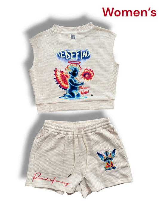 Woman’s 2 piece redefining short set