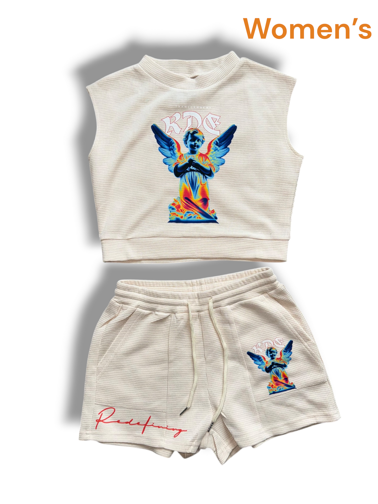Woman’s 2 piece redefining short set