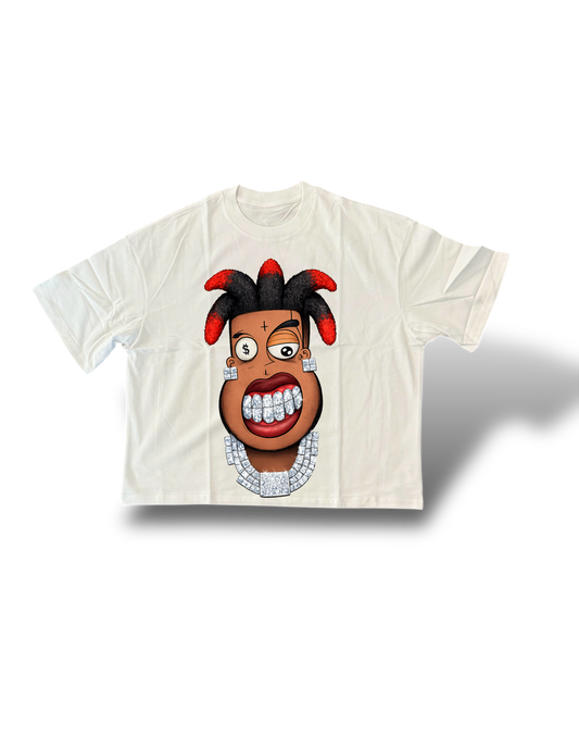 Stupid fresh Mens character box shirt