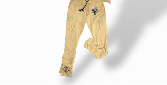 Men’s Kontrol Khaous stacked track pants