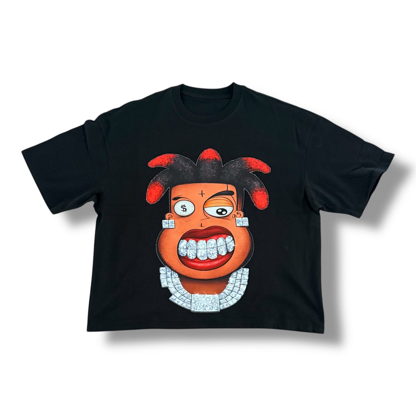 Stupid fresh Mens character box shirt